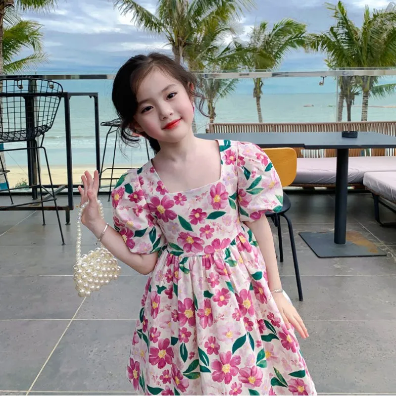 strapless open back dress Princess A-Line Scoop Neck Short Sleeve Floral Print Mother of the Bride &  Groom Dress – misshow.com main image 1