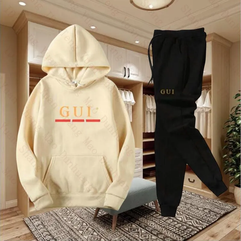 Mens Cotton Blend Tracksuit Set Tech Designer Sweatsuit 2024 Basketball Football Rugby Two Piece Hoodie Jacket Trousers Spring Autumn S XXXL From Goodbag118 13.09 DHgate.Com