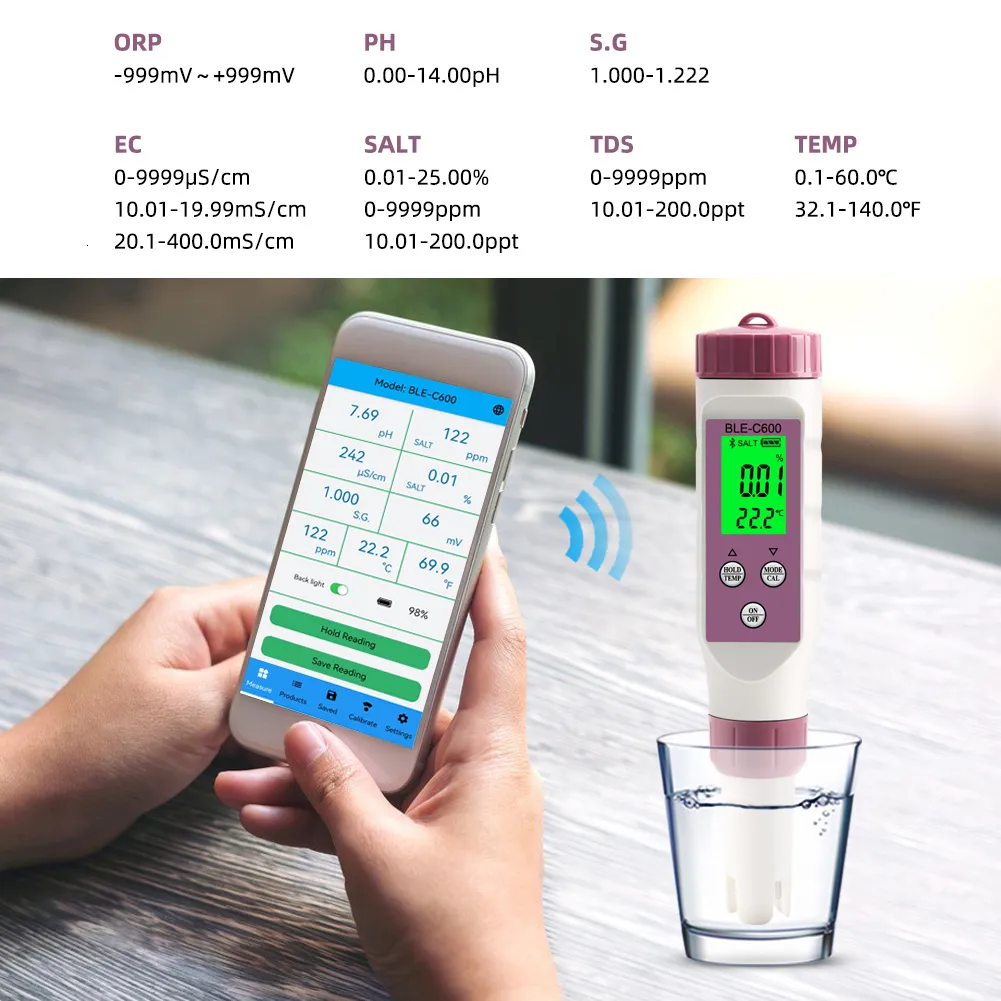 Digital PH TDS Meter Water Tester Pen For Aquarium... – Grandado - View #2