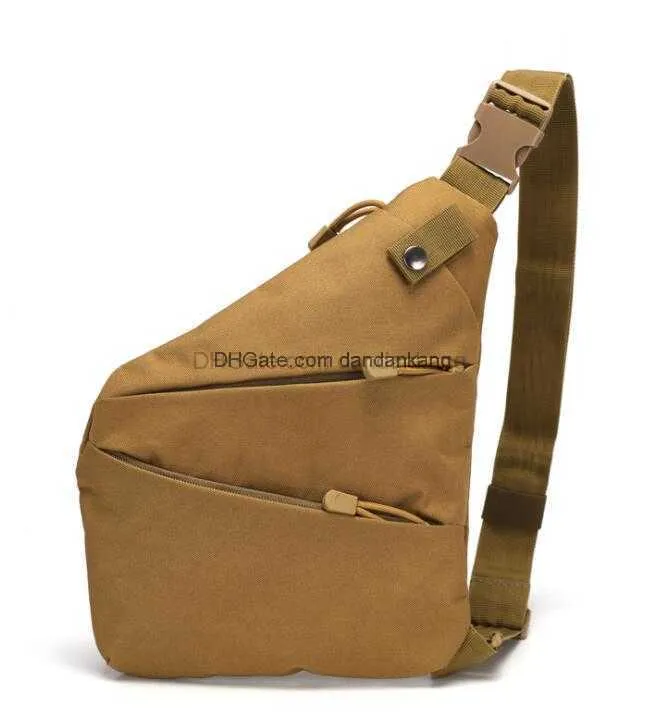 Outdoor-Camouflage-Brusttaschen, taktische Molle-Umhängetasche, medizinisches Erste-Hilfe-Set, wasserdichte Umhängetasche zum Wandern, Camping, Radfahren, Mithelfer