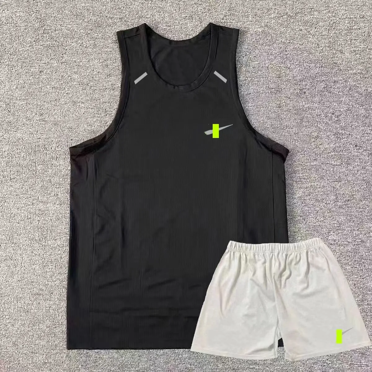 Fatos de treino masculinos conjunto de tecnologia camisas de treino shorts terno de fitness de duas peças secagem rápida e respirável roupas esportivas basquete camiseta jogger esporte sem mangas colete de ginástica