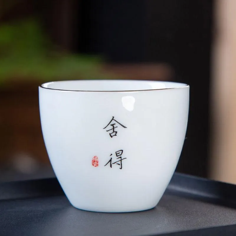 аксессуары 4 шт/много китайская керамическая чайная чашка сгусти