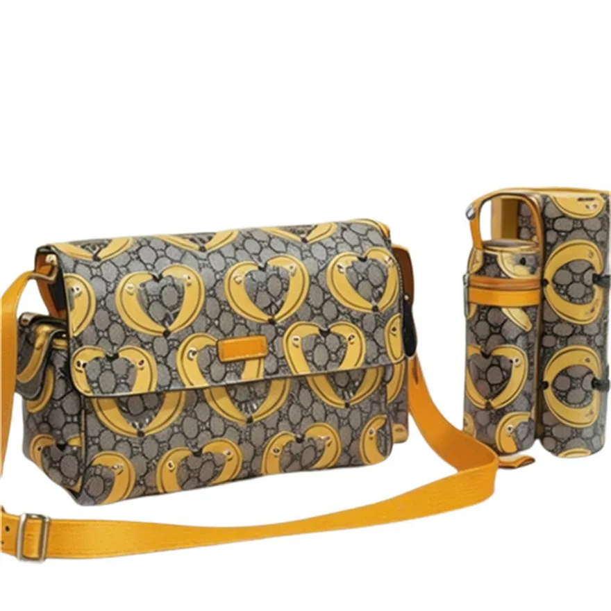 Designer Diaper Bag Waterproof Mommy Bag Diaper Bag Baby Zipper