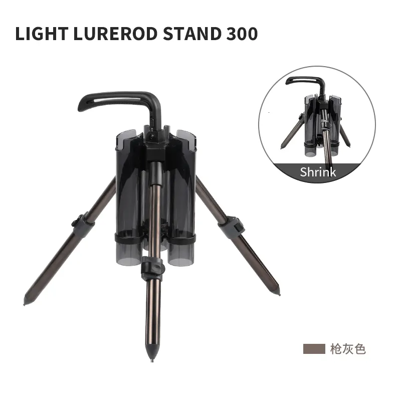LETOYO 530 Portable Fishing Pole Holder Stand With Tripod Support