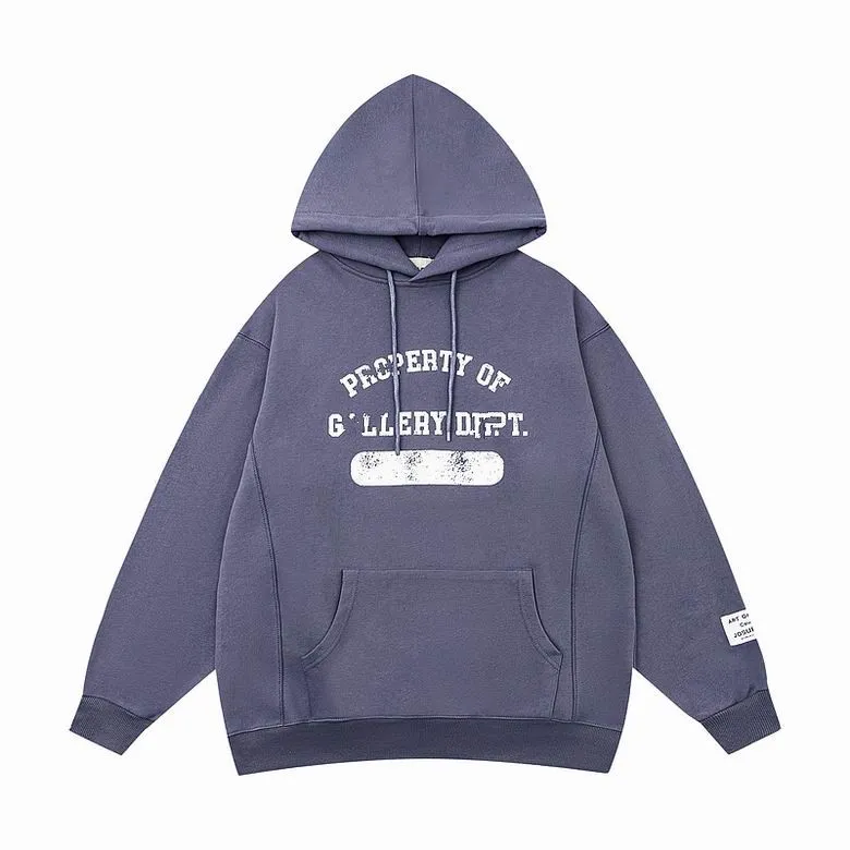 2023 Galler Hoodie Designer Mens Womens High Quality新規印刷グラフィックスウェットシャツドゥックロースブラックホワイトプロパティP/Oフーディー