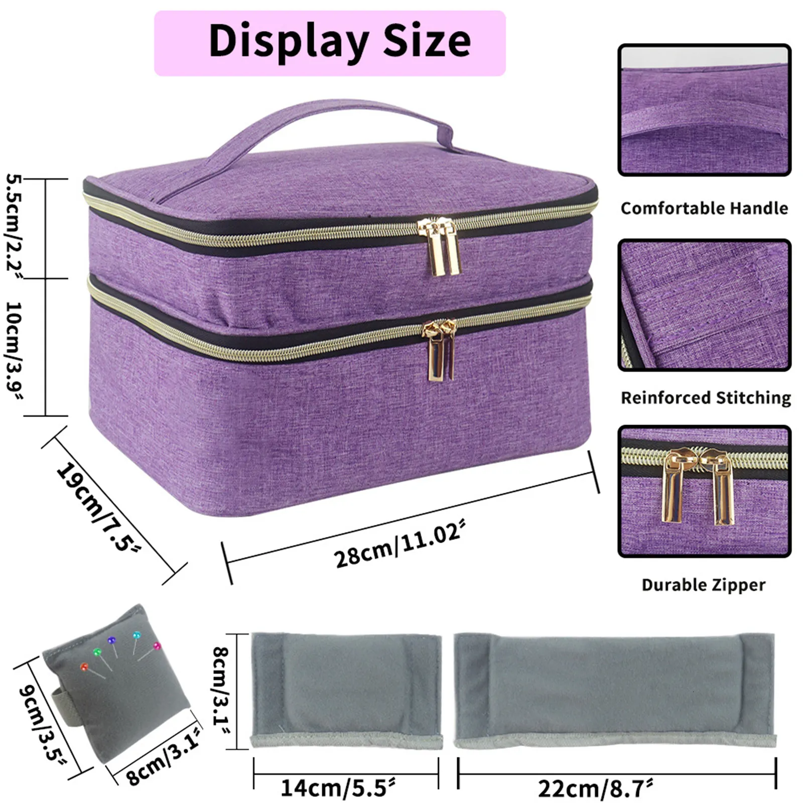 Portable Double Layer Sewing Travel Organizer Bag For Yarn, Embroidery, And  Floss Ideal For Home Organization And DIY Supplies From Kong09, $17.57