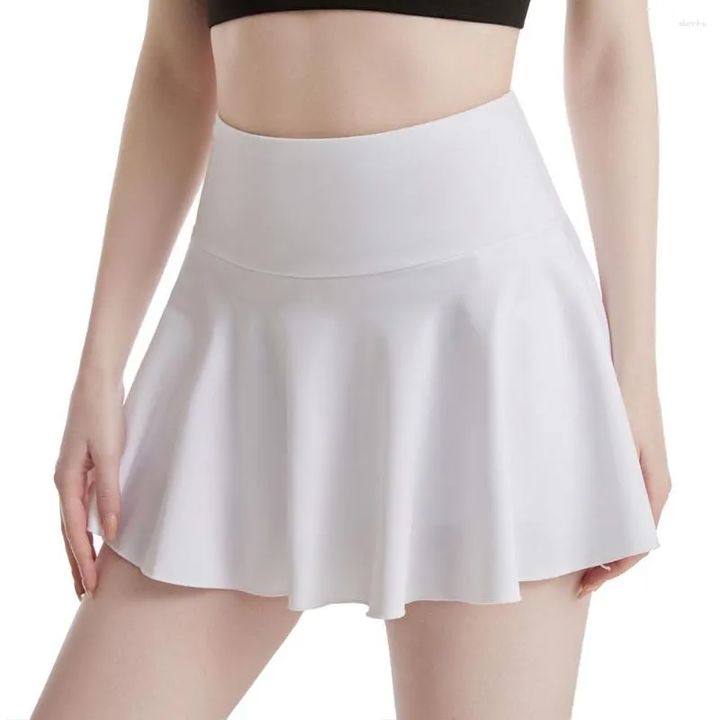 Short Femme Été Sport Jupe Courte Plissée Taille Haute Fitness Entraînement Yoga Séchage Rapide Course Tennis