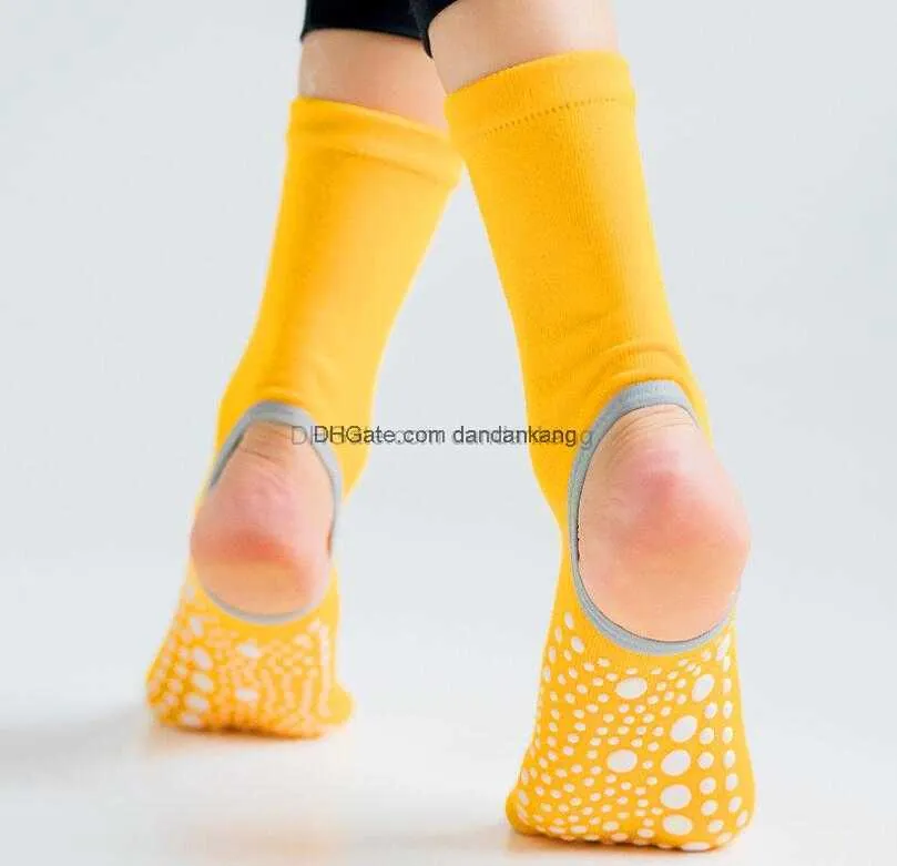 Breathable Cotton Open Toe Toe Separator Socks For Women Anti Skid