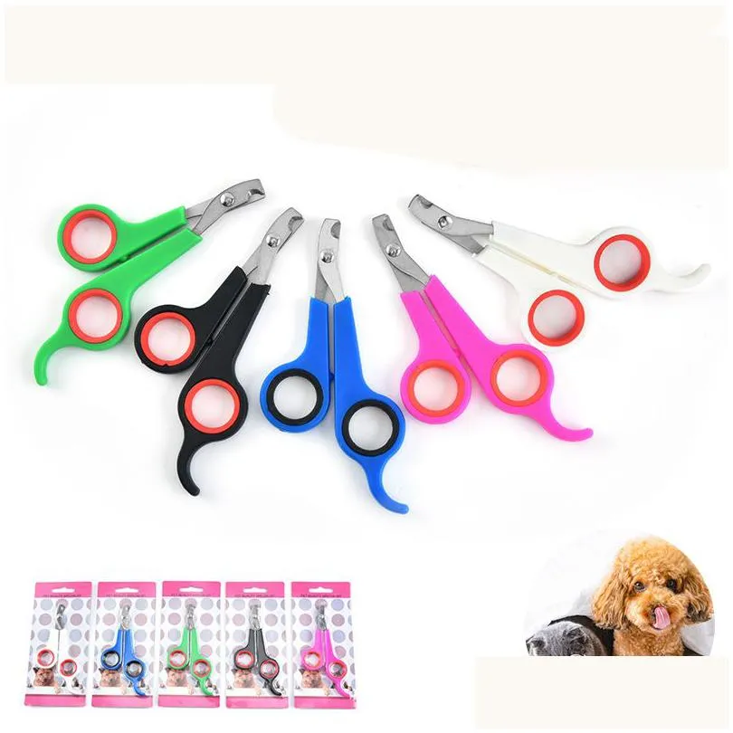 Dog Grooming Cat Pet Nail Clippers Claw Toe Tool Rabbit Toenail Scissor Trimmer Paw Cutter Bird Shear Jk2007Xb Drop Delivery Home Ga Dhfgh