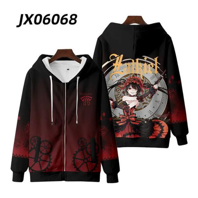 Harajuku Cosplay Hoodies Anime Date A Live Tokisaki Kurumi Mens Womens Sweatshirts From Hymen Vendor 20.76 DHgate.Com