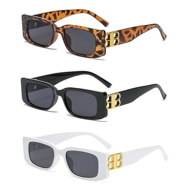 Güneş gözlükleri özel gölge markası büyük b güneş gözlükleri kare şekiller moda gölgeleri UV400 Mektup B vintage güneş gözlükleri1jkgxalu