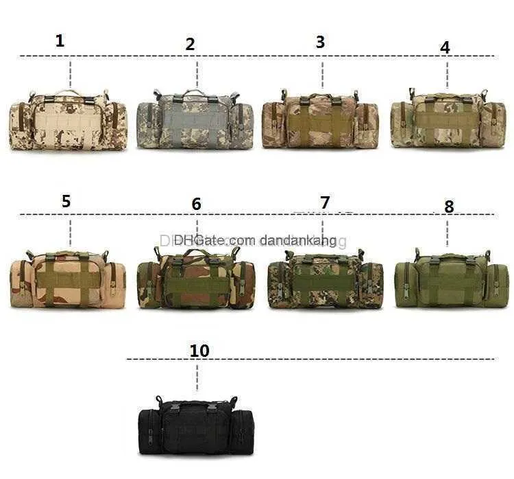 Taktische Tasche Sports Bags 600D wasserdichtes Oxford Military Male Outdoor -Beutelpack