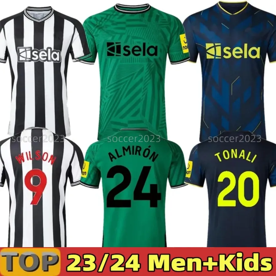 23 24 Newcastl 130th Soccer Jerseys 130 Years BRUNO G. JOELINTON ISAK