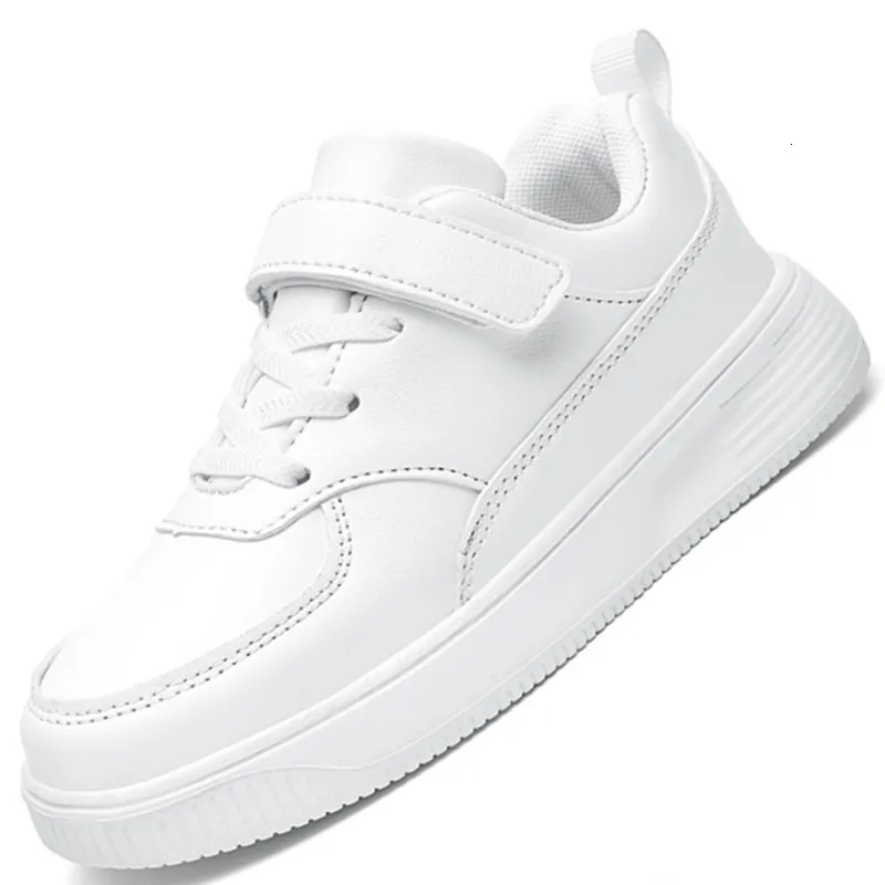 Кроссовки детская обувь повседневные дети белые черные кроссовки мода Chaussure Enfant дышащие ботинки для мальчиков Tenis infantil 230721