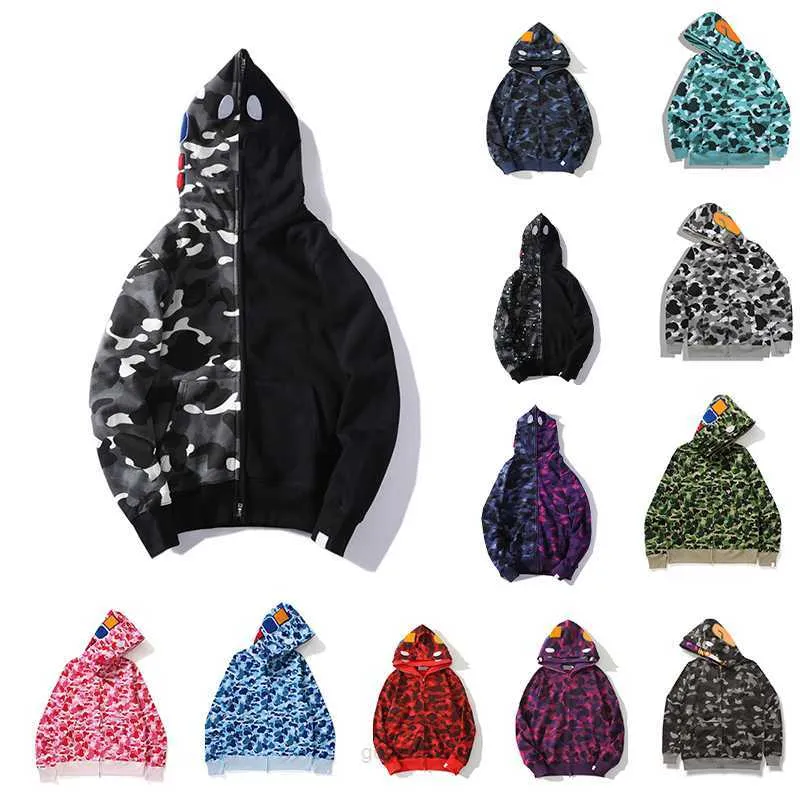 Shark Hoodies Mens Womens Fashion Men Deisigners Hoody Stylist Cartoon Sharks Printing Hoodies Jacket Man High1 Quality Casual Sweatshirts Size M-3xl