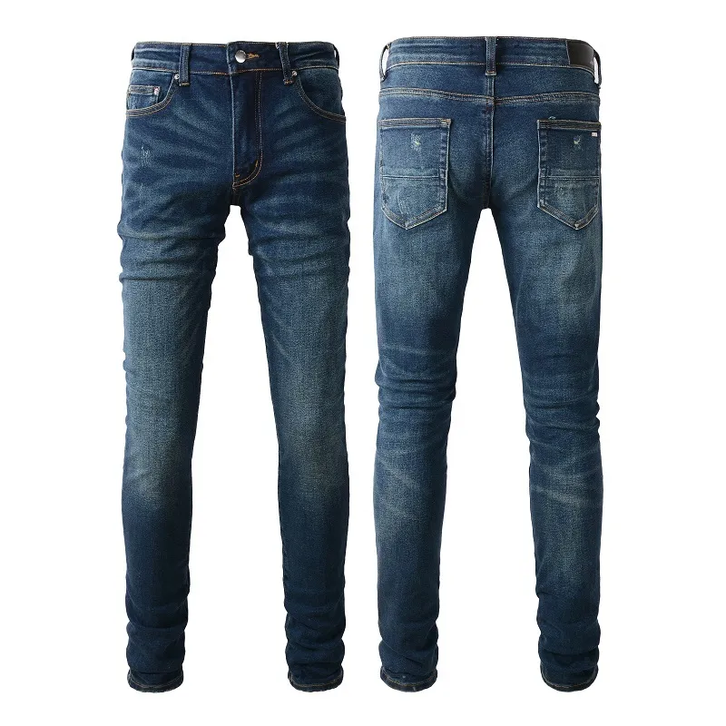 Männer Jeans Designer Luxus Europäischen Jean Hombre Brief Stern Männer Stickerei Patchwork Zerrissene Für Trend Marke Motorrad Hose Mens Skinny größe 40