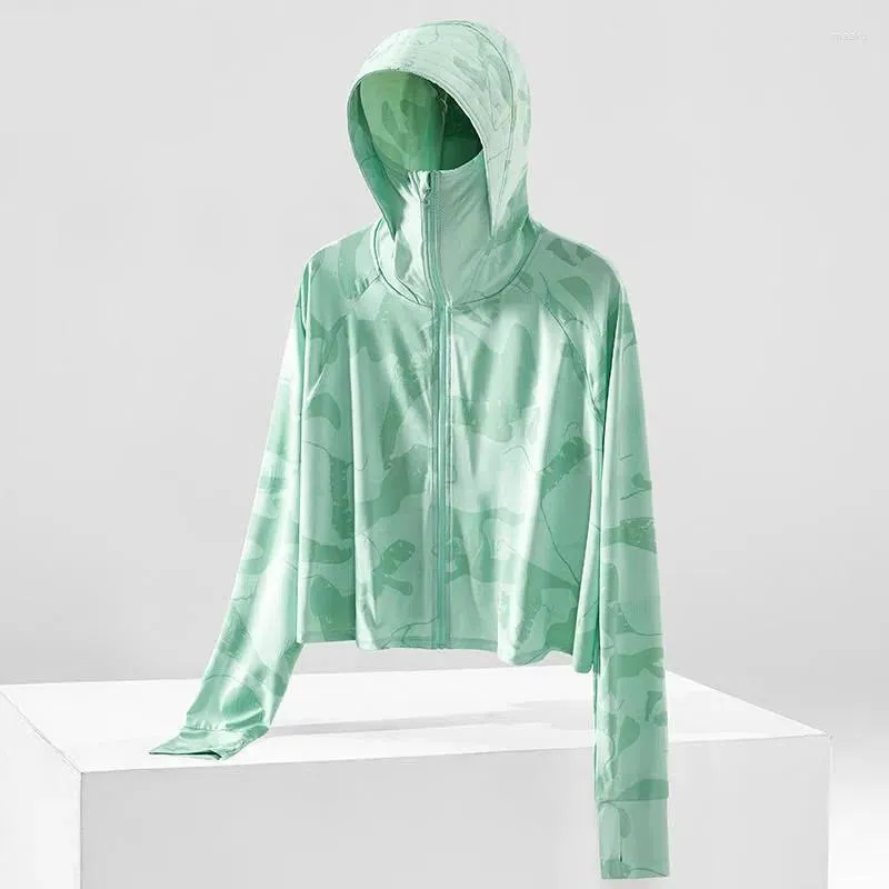 2024 Nouveau modèle Vestes pour femmes Vestes pour femmes 2023 Surdimensionné Vêtements de protection contre le soleil en vrac Été Femmes Anti UV Veste courte respirante Impression douce Extérieure Mince h W3ex