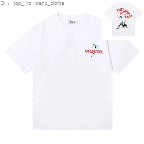 Trapstar It's a Secret Summer T-shirts pour hommes T-shirts pour hommes Designers t-shirts 100% coton Mode Casual T-shirt à manches courtes Hommes T-shirt 16 trapstar ZWZ3