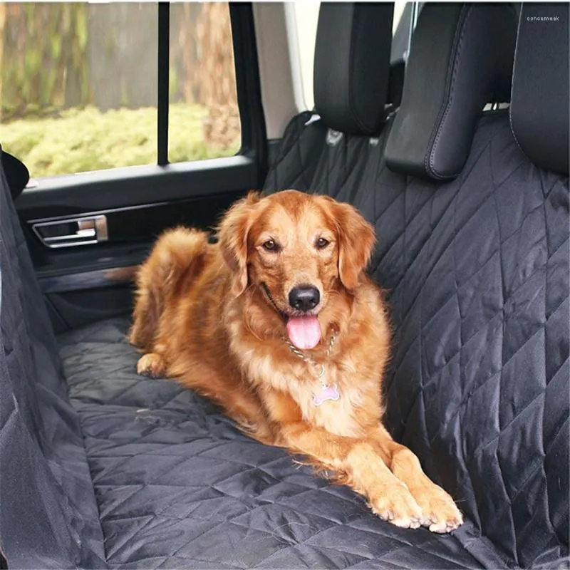 Housses de siège de voiture pour chien tapis de couverture étanche porte-animaux arrière dos antidérapant hamac coussin protecteur pour chiens chats