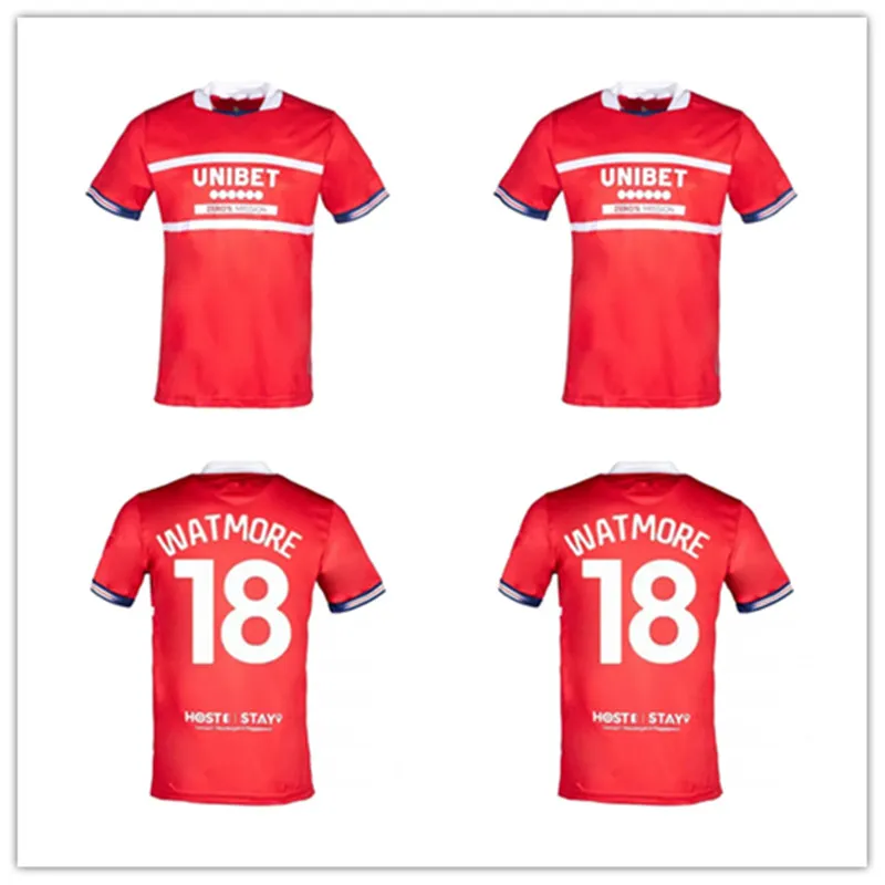 23 24 MidDLesBROUM Doublure de maillot de football pour enfants Sunderland pour hommes 23 24 Maillot Foot ROBERTS GOOCH STEWART DIALLOH Stadium