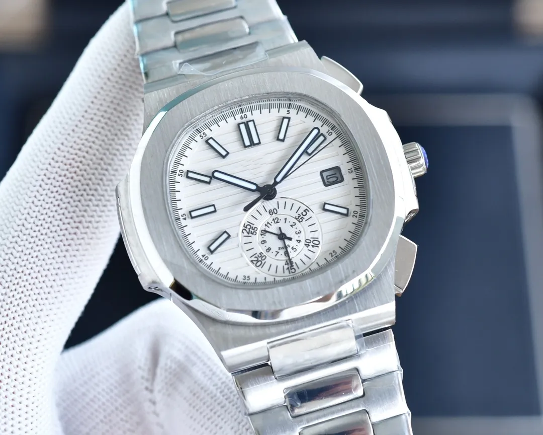 Reloj de negocios de lujo Pp para hombre y mujer, relojes de pulsera mecánicos automáticos digitales luminosos Relgio, relojes impermeables para hombre de alta