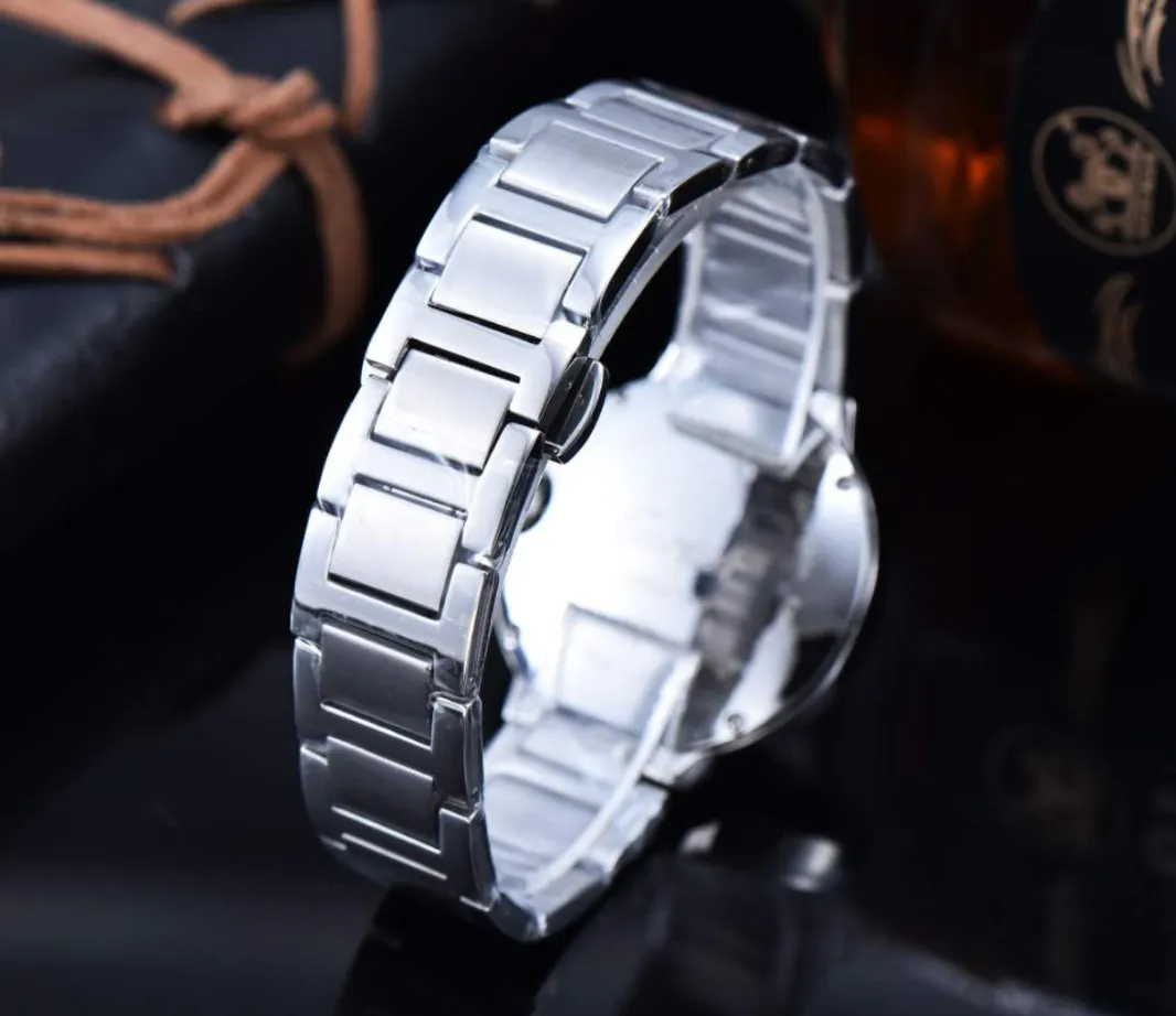 2023 Tops Fashion Women Watches Quartz Movement Dress Watch Lady Stainless Steel Case Analog Casual Wristwatch Montre De Luxe