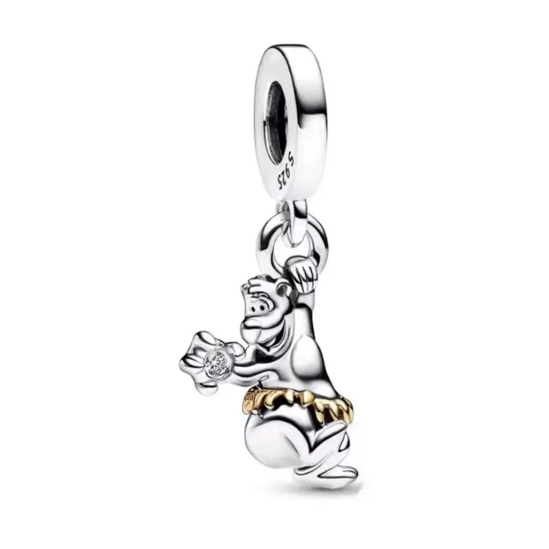 Pendentif à breloque en argent sterling 925 adapté à l'original classique bracelet à bricoler soi-même bijoux de créateur féminin et citrouille voiture accessoires de mode cadeau