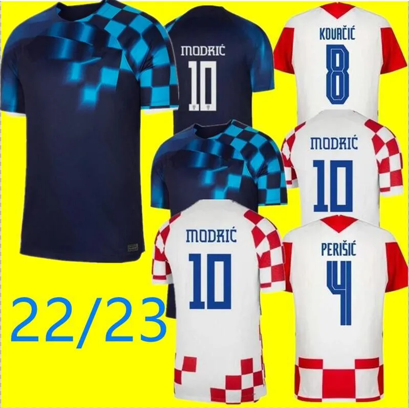 Xxxl 2022 Croatias Modric Soccer Jerseys Team National Mandzukic Perisic Kalinic 22/23 Croazia Football Shirt Kovacic Rakitic Kramaric Men Women Kids Kit Croacia 66