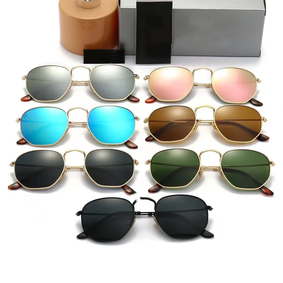 Men's Rey Ban Cool Classic Brand Vintage Women's Ray Sunglasses 2023 Luxury Designer Brand super light Summer UV Protection Eyewear