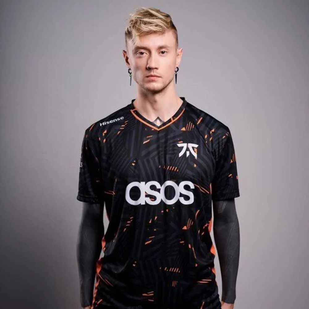Fnatic Esports Jersey Mens T-Shirt 2024 Pro Gaming Team Uniform