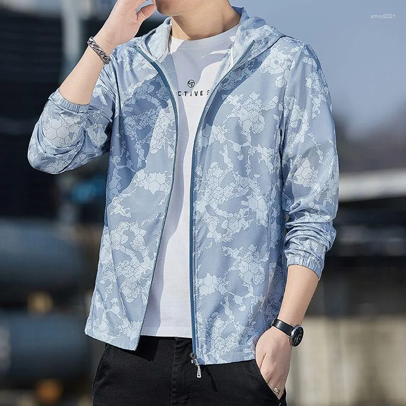 Summer Skin Jacket for Man High Quality UV Protection Sun