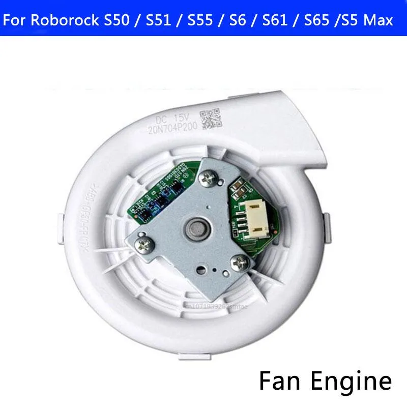 Boormachine Original for Roborock Fan Engine Robot Cleaner S50 S51 S55 S6 S61 S65 S5 Max Vacuum Generator 2kpa 20n704p200