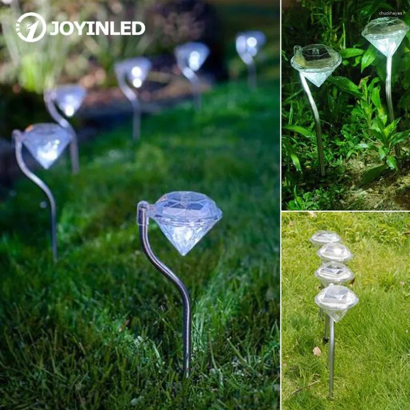 Solar LED Light Outdoor Tuin Decoratie Landschap Verlichting Vuurwerk Diamant Landhuis Terras Balkon Decor Lamp