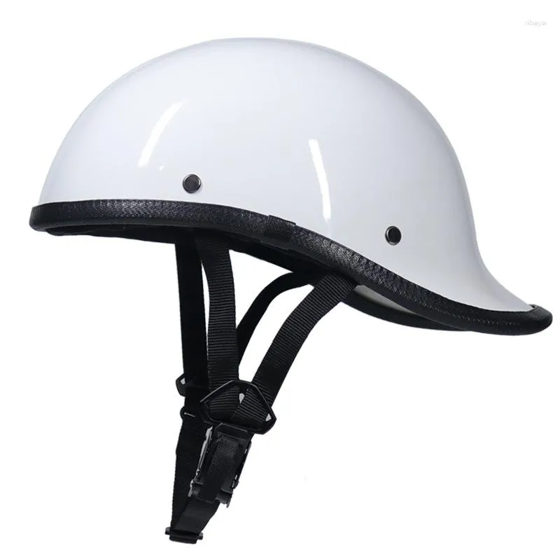 Мотоциклетные шлемы летняя крышка винтажный шлем унисекс наполовину лицо прохладное легкое каски пара