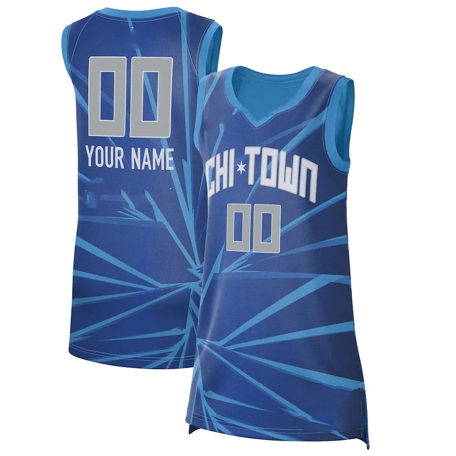 DHgate.com:2024 Chicago Sky Women Basketball Jersey, Custom