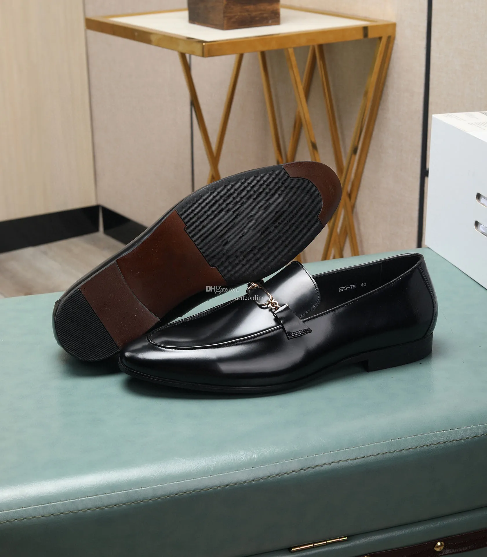 Men's Business Casual Dress Flats Shoes - Oxford Shoes (MSF1)(F14)