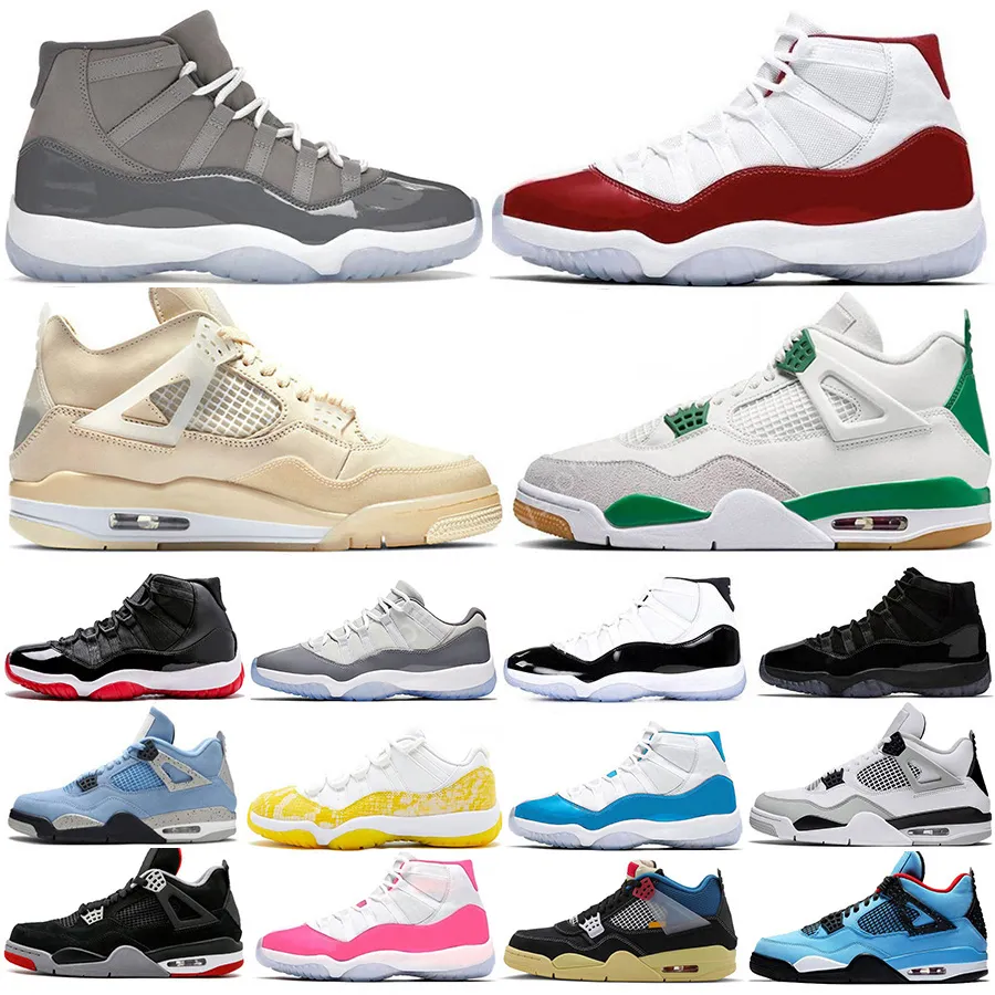 2023 Mens Shoes 11 11s Sneakers Sail Cherry Concord Pine Green Tour Yellow  Jade University Blue Bred Black Cat White Cement Cool Grey Women Sports  Trainers From Babyslove, $3.22 | DHgate.Com