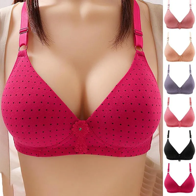 Bras Womens Push Up Wireless Bra Comfort Support Комфортно