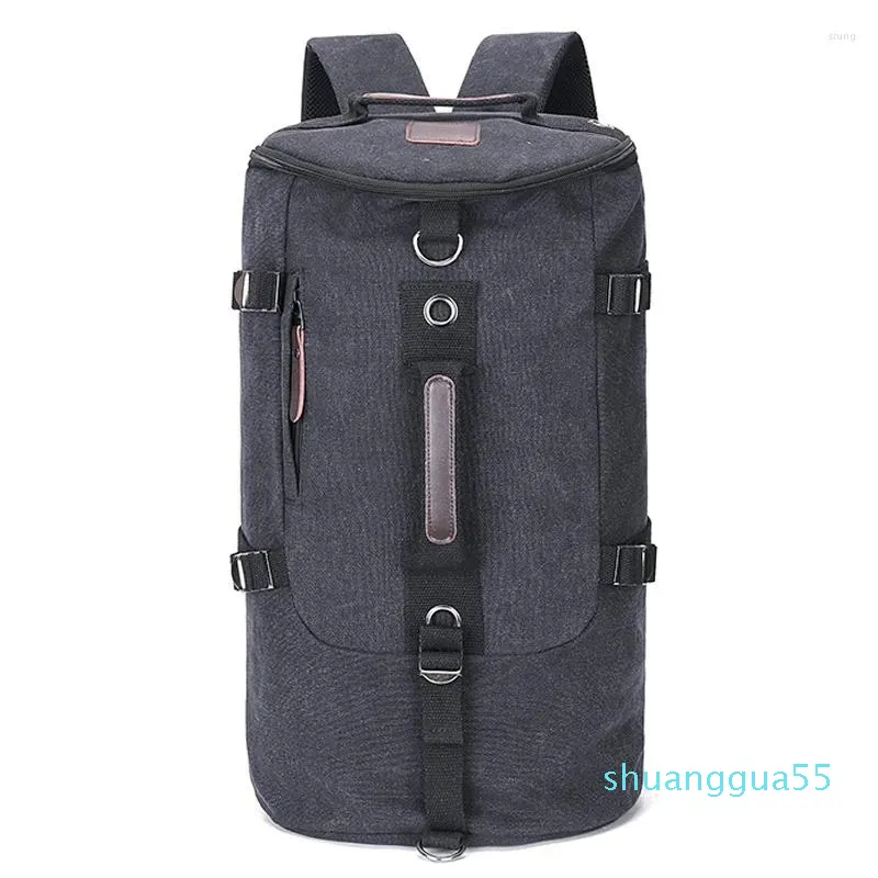 Mochila de grande capacidade mochila de viagem para homem bolsa de bagagem masculina bolsa de lona bolsa de ombro masculina ao ar livre Dropship