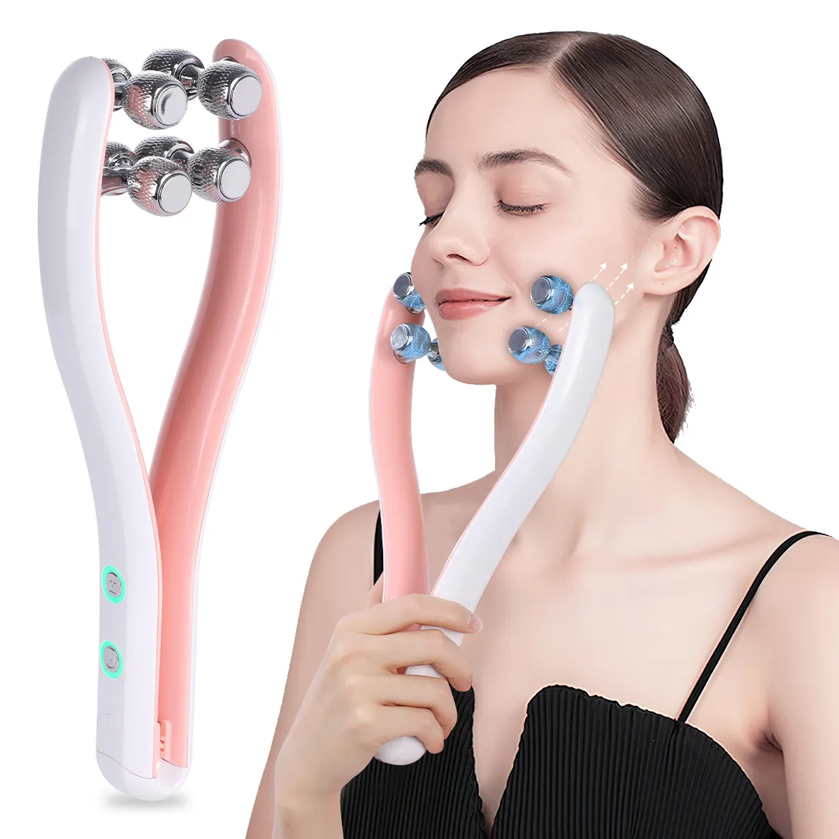 Back Massager massager massage fancy massage roller used for V-shaped tightening and tightening beauty tools 230720