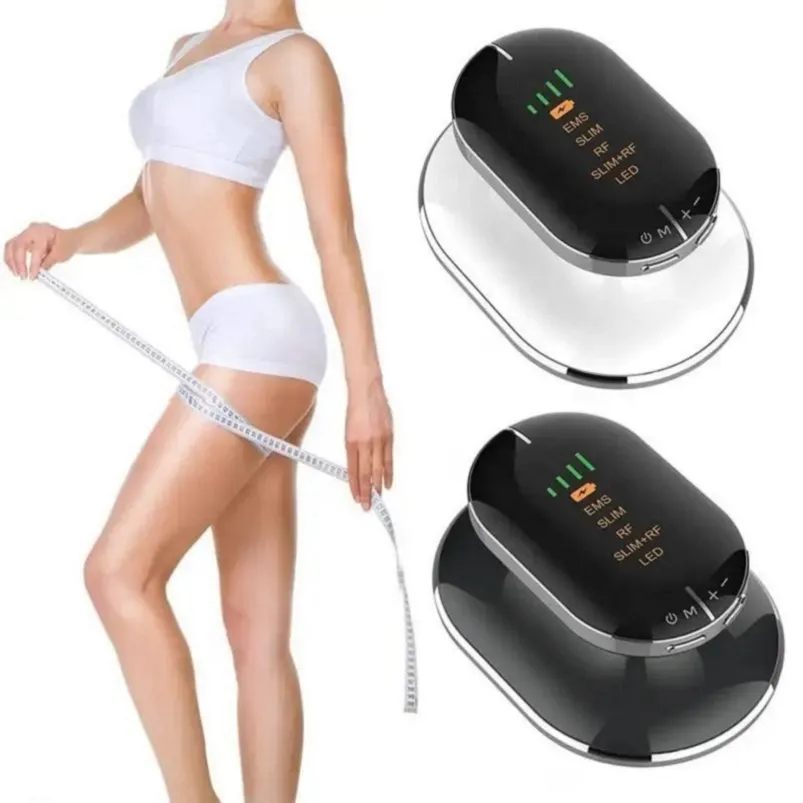 3 en 1 Utilisation à domicile RF EMS Fat Burning Machine Body Sliming Massage Tummy Loss Weight Device