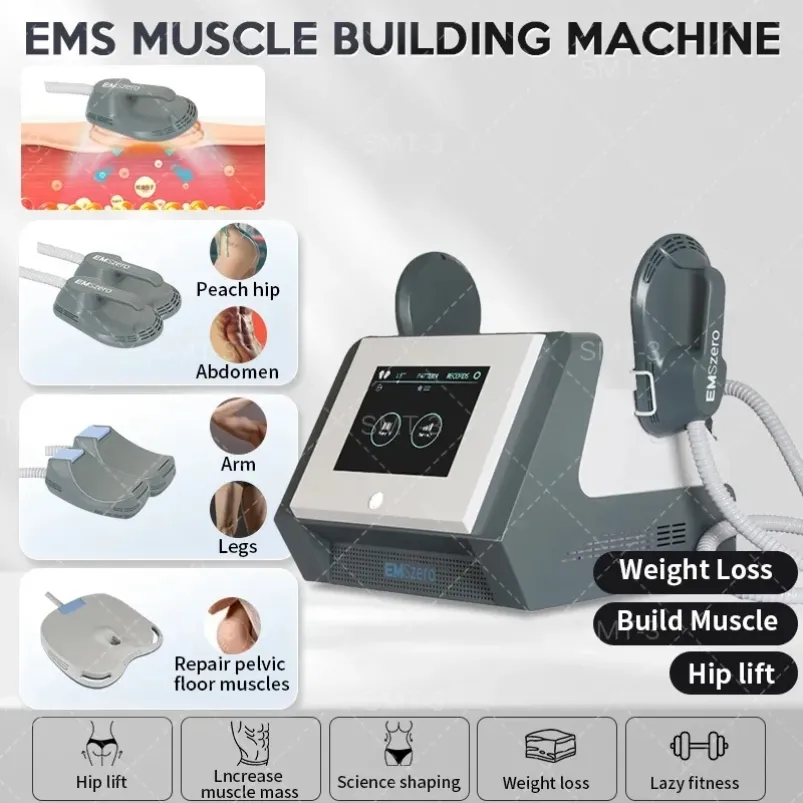 EMSzero Minceur Salut-emt Neo Nova 14 Tesla 5000W EMS Corps Muscle Sculpt Machine Pelvienne Stimuler Rf Équipement Pour Salon