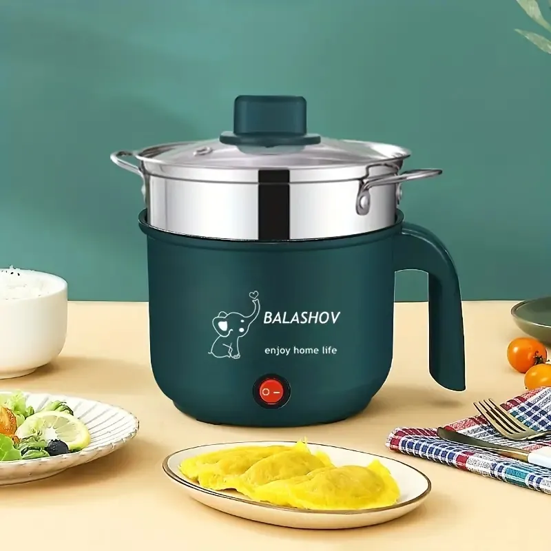Portable 1.8L Electric Hot Pot Amazon With Steamer Non Stick