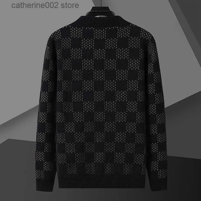 Sueteres Masculinos Carta Impressao Cardigan Homens Sweter De Hombre Coreano Sueteres Casaco Designer Outono Moda Malha Cardigan Jaqueta Homens Sueteres T240112 659 DHgate