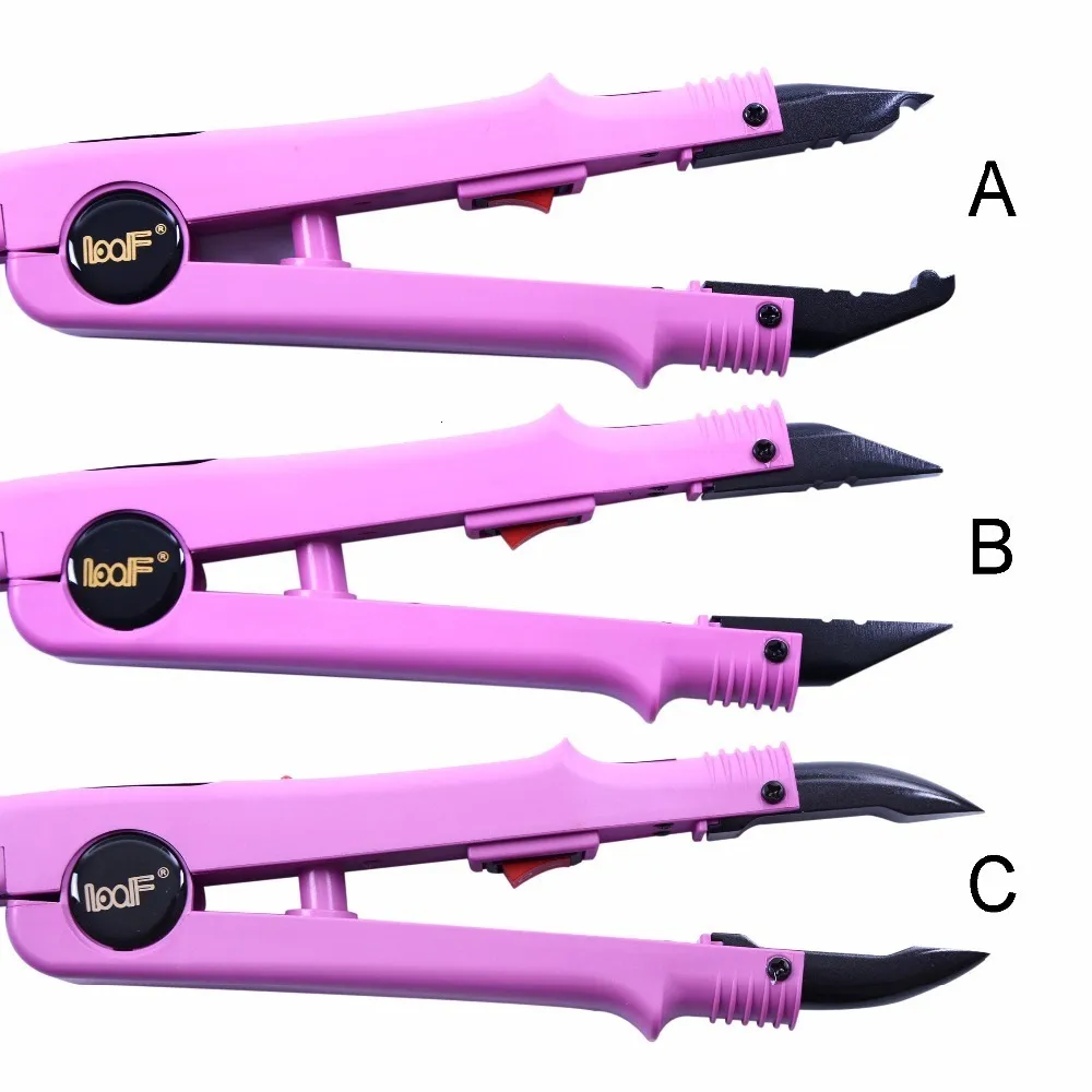 Connectors JR-611 ABC Tip Professional Hair Extension Fusion Iron Heat ...