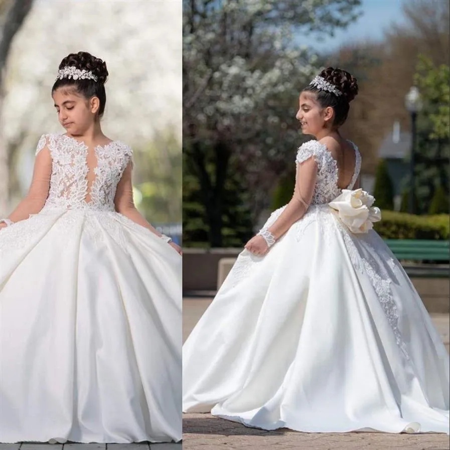 2022 Прекрасные цветочные девушки платья для свадеб