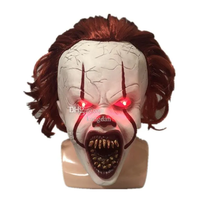 Movie S It 2 ​​Cosplay Pennywise Clown Joker Mask Tim Curry Mask