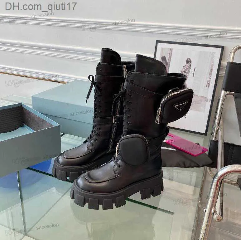 Boots 2023 Top Designer Women Boots مصبوبة ROIS Martin Martin Boot أحذية جلدية حقيقية Cloudbust Thunder Mithitive Combat Mid Triple Cowhide Prad Z230724