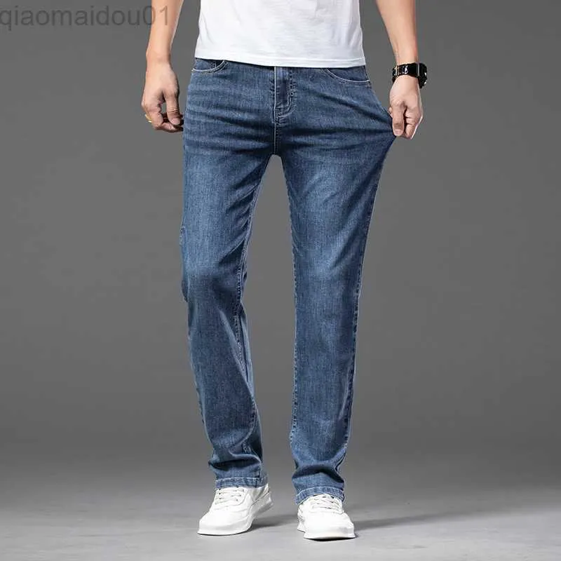 Pantalones vaqueros finos verano hombre hot sale