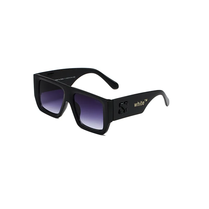 Lunettes de soleil design de luxe pour femmes hommes style de mode cadre carré été lunettes de soleil polarisées jambes de lunettes avec lettres rétro classique 8 couleurs en option avec boîte